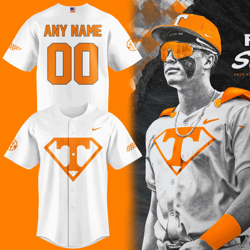 Tennessee Baseball  Special Edition 2025 BASEBALL JERSEY Custom Number and Custom Name