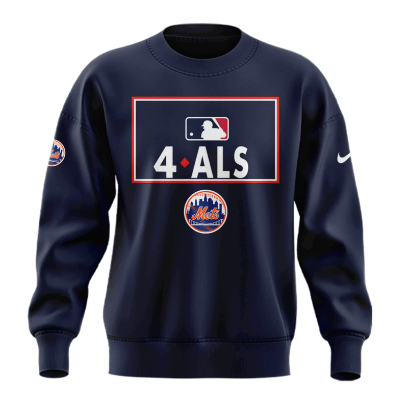 Exclusive Versio New York Mets Awareness to ALS Sweat 2025 - Image 2