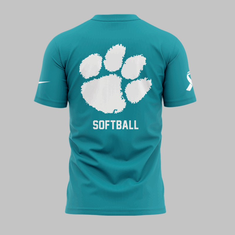 Limited Edition Clemson Softball ” All For Alex ” Tshirt 2025 - Image 3