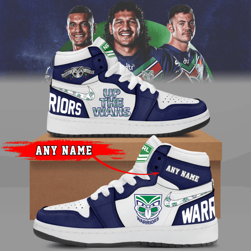 New Zealand Warriors NRL 2025 Speacial Edition Shoes MO V2