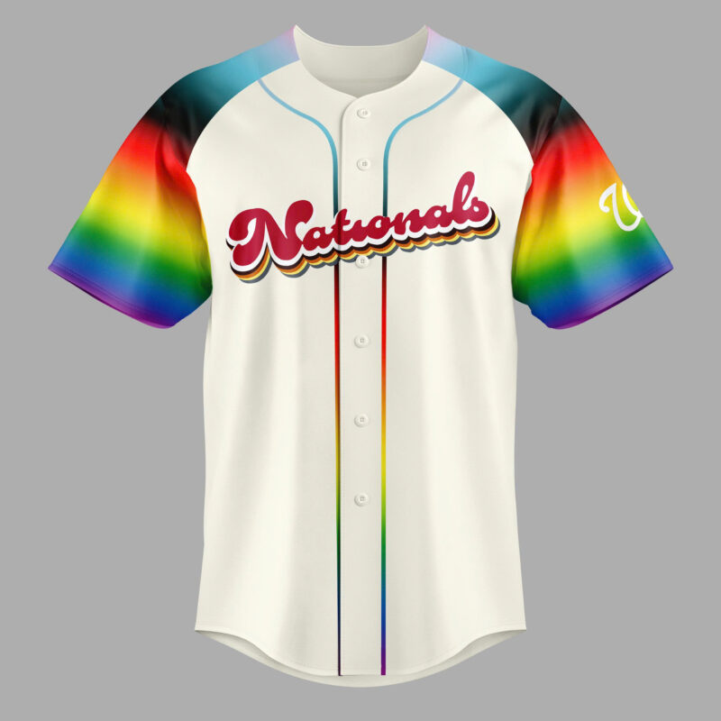 Special 2025 Pride Night Washington Nationals Jersey - Image 2