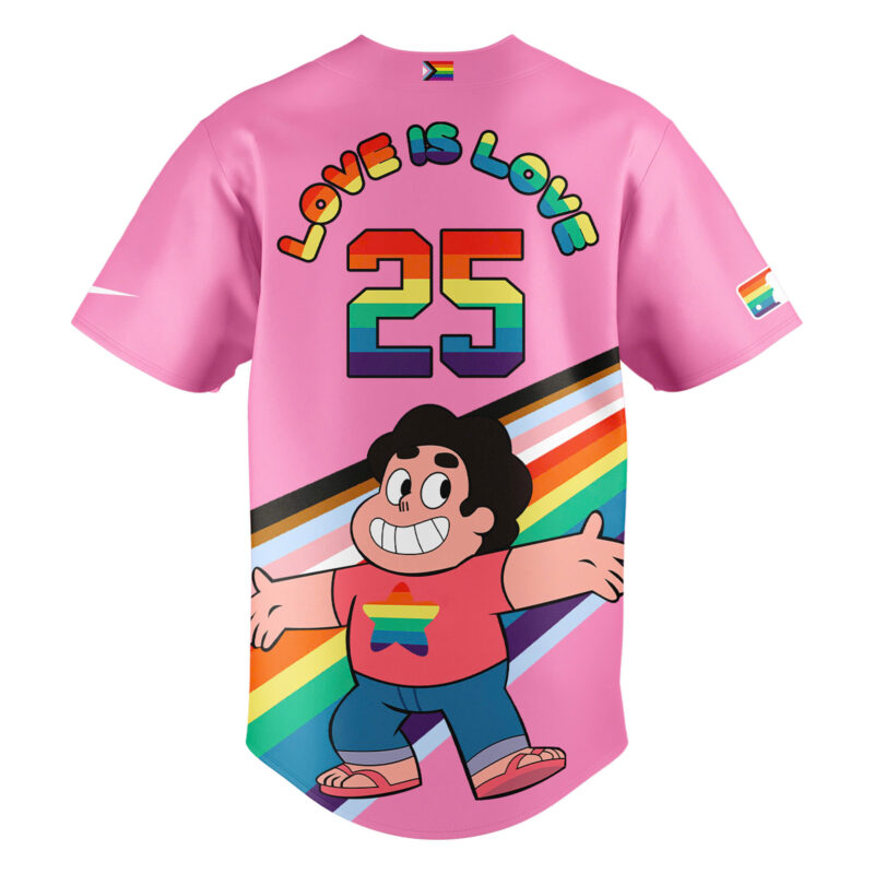 Special 2025 Pride x Steven Universe New York Yankees Jersey 2 - Image 3